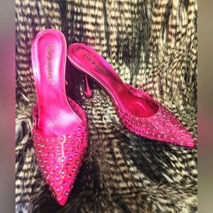 Jeffrey Campbell Rhinestone Mules